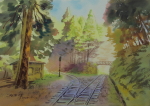 鐵道雙叉口 Fork of Two Tracks on the Railway